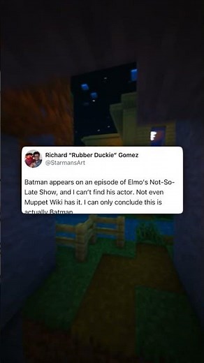 Elmo Batman!