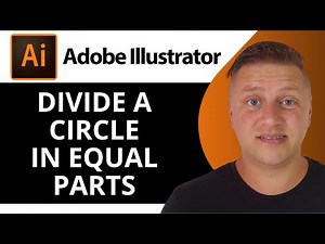 How to Divide a Circle into Equal Parts in Adobe Illustrator | Adobe Illustrator Tutorial 2026