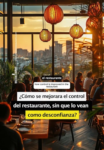 Cómo Controlar tu Restaurante sin Perder la Confianza del Equipo 🔍✅ https://masterestaurant.com/reto21/ @masterestaurant.com Restaurantes, gerencia restaurantes, expansión grupos gastronómicos, administración restaurantes, marketing restaurantes, server restaurant. @Masterestaurant @Masterestaurant