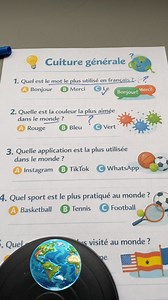 20K views · 392 reactions | Mettez vos connaissances à l’épreuve avec ce test de culture générale ambitieux. Êtes-vous capable de relever le défi et d’atteindre 5005 bonnes réponses 5/5 #fblifestyle | Focus quiz | Facebook