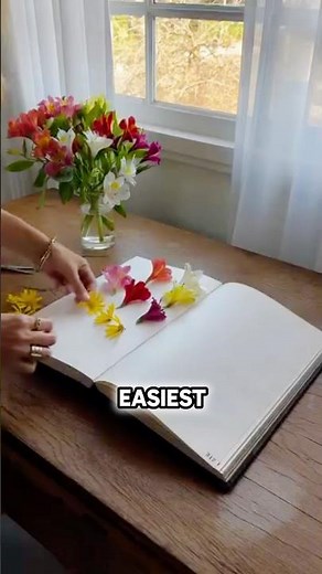 🌷✨ DIY Flower Stickers You Can’t Get Enough Of! ❤️🎨