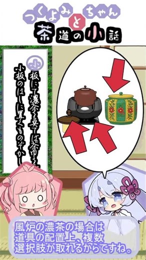 約1分で頑張る茶道の小話 利休百首 - 小板にて濃茶を点てば茶巾をば小板のはしに置くものぞかし- #shorts #茶道 #利休百首