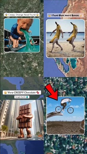 Weirdest Places Google Earth Tried to Hide #googleearth #googlemaps #shorts