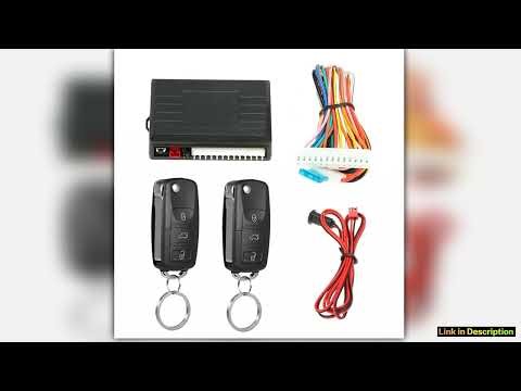 Universal Car Door Lock Trunk Release Keyless Entry System Central Locking Kit With Remote Control