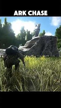 Ark Chase 😱#dinosaur #arksurvivalevolved #arksurvivalascended #ark #gaming #indominusrex