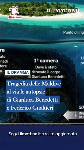 Maldive, al via le autopsie di Gianluca Benedetti e Federico Gualtieri