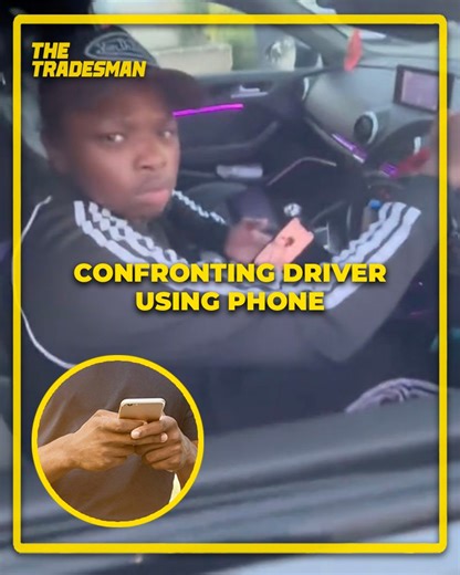 I got evidence of him on his phone while driving - he didn't like that... | The Tradesman