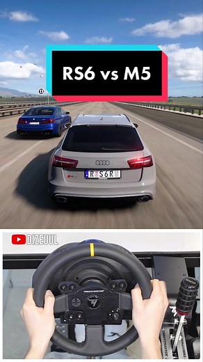 Audi RS6 C7 vs BMW M5 F90 Drag Race: Launch Control Battle