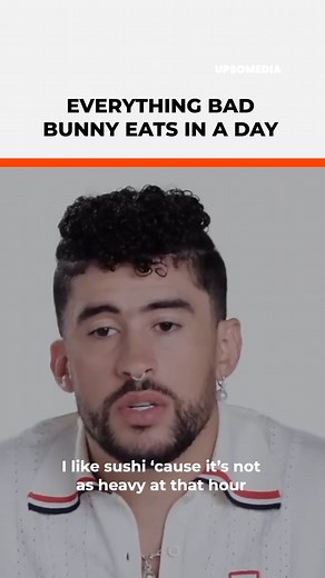 21K views · 18 reactions | When it’s time to eat, Bad Bunny is very serious about his diet and schedule | Icons + | Facebook