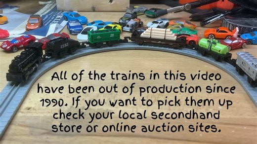 超迷你火车玩具的视频搬运～貌似是N比例～虽然没啥细节但挺可爱嘛～MicroMachines Trains- Flawed but lovable～轨道交通火车迷