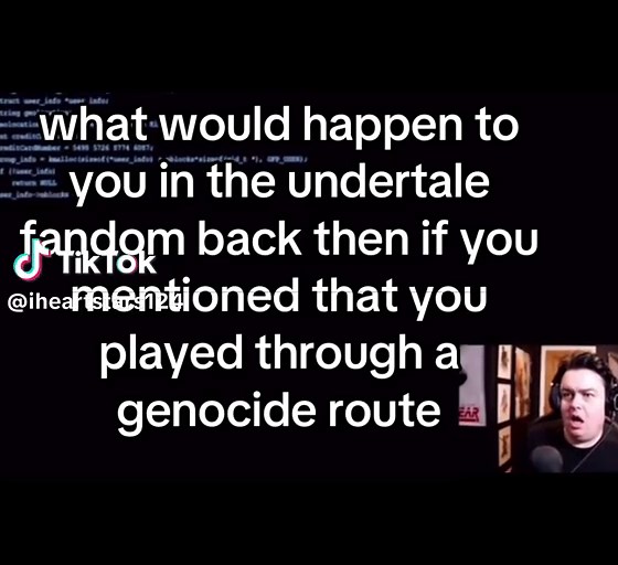 Exploring the Undertale Fandom and Genocide Route