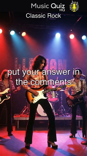 Everyone should know this easy Classic Rock Question!