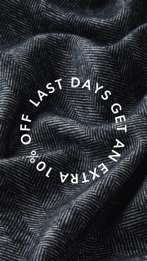 Shh ... Last Days! Save up to 30%* plus and extra 10% off online & in-store ends Monday *Some exclusions apply | Waverley Mills | Facebook