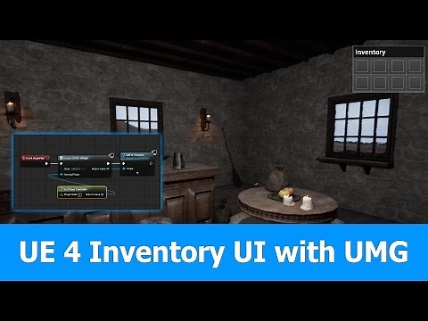 UE4 C++ Inventory UI with UMG