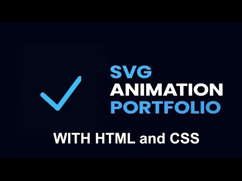 SVG Animation for Portfolios | Draw & Hover Effects with CSS (Part 4)