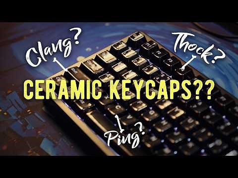 #Cerakey Ceramic Keycaps V2 // Unboxing + Review