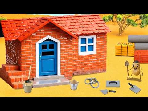 DIY Construction Science Project - Building a Small Brick House