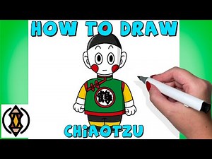 How To Draw Chiaotzu | DragonBall z
