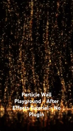 Particle Playground - After Effects Tutorial - No Plugin #motiongraphics #animation #aftereffects