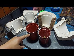 DOS FORMAS DE ELABORAR MOLDES DE YESO PARA LA PRODUCCION DE CERÁMICA Y EL USO DE DOS AISLANTES