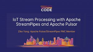 使用 Apache StreamPipes 和 Apache Pulsar 进行物联网流处理 杨子棵