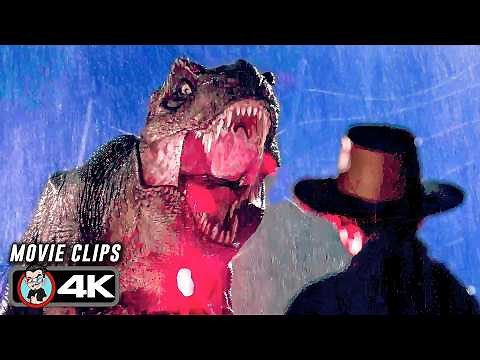 Jurassic Park | Every T-Rex Scene 🔥 4K