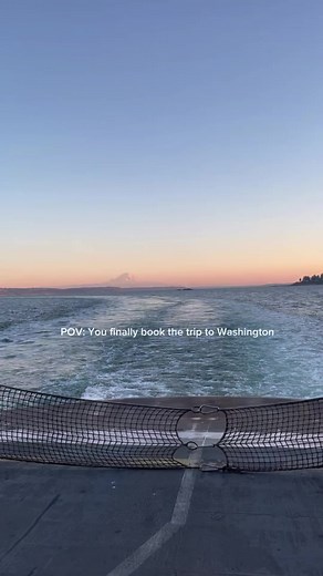 1.8K views · 47 reactions | POV: You finally book the trip to Washington State and now you never want to leave.  #StateOfWaTourism | State of Washington Tourism | Facebook