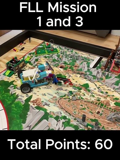 FLL Unearthed Mission 1 and 3