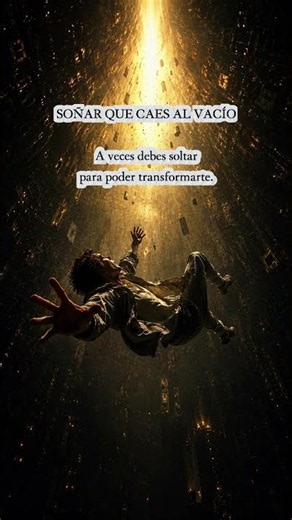 Soñar que caes al vacío #sueños #significadodelossueños