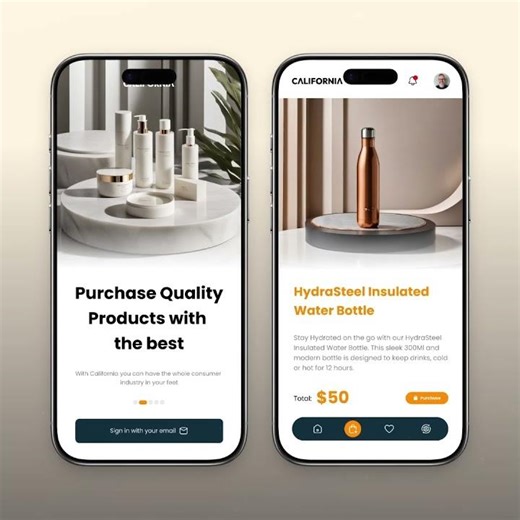 Ecommerce Mobile App Design in Figma 🛒