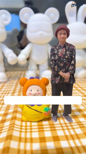 From heart to home: Grandma's smile in 3D! Capture your loved ones today! #singapore #3dminiature #gifts #personalized #personalizedgifts #miniatures #figurine | Minify Singapore