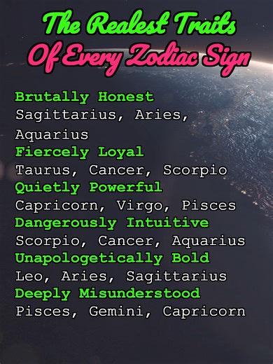 Key Zodiac Traits of Each Sign Explained