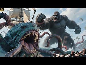 King Kong vs. the giant Kraken: Pirates of the Caribbean on Skull Island | King Kong