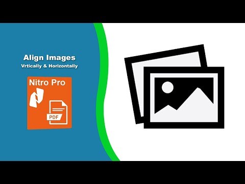 How to Place and Center an Image in a PDF Vertically and Horizontally in Nitro Pro PDF Editor