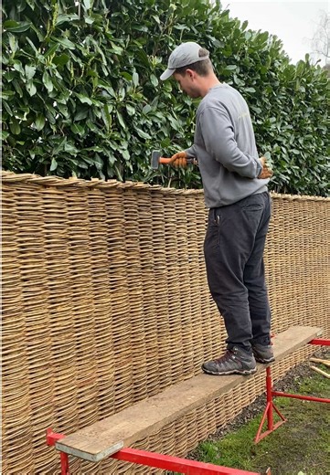 Transforming Gardens with Stunning Willow Fencing