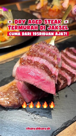 Makan Japanese Dry Aged Steak Termurah di Jakarta Selatan