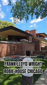 Frank Llyod Wright's Robie House at 58th & Woodlawn in Hyde Park Chicago, Illinois USA June 19, 2026