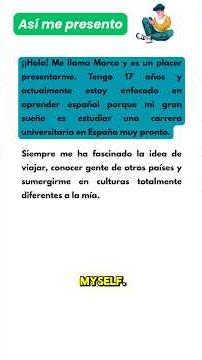 ¡Conoce a Marco! 👦✨