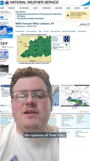 8.2K views · 63 reactions | Despite staffing cuts, the National Weather Service confirmed that the Jackson office was fully staffed during the deadly tornadoes in Kentucky, ensuring timely alerts and responses. #kentucky #ky #kentuckytornado #nws #nationalweatherservice #kentuckyweather | Kentucky.com | Facebook