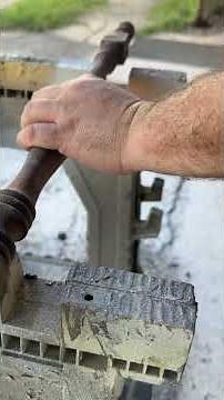 Soda blasting in real time! Sand a table leg In just 1-2 minutes!