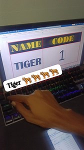 Tiger Symbol Tricks 🐅🐅🐅🐅🐅🐅 #symbol #excelshortcuts #productivity #hilights #word #computer | NECI Computer Institute