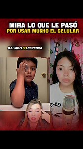 🛑 Esto le pasó por usar mucho el celular. | Dulce-amor