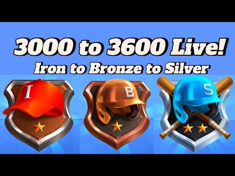 ⚾ Baseball Clash LIVE:🔥Iron to Bronze to Silver - Join the Journey✨