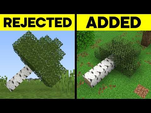 Minecraft Features Mojang Rejected, Then Added Later