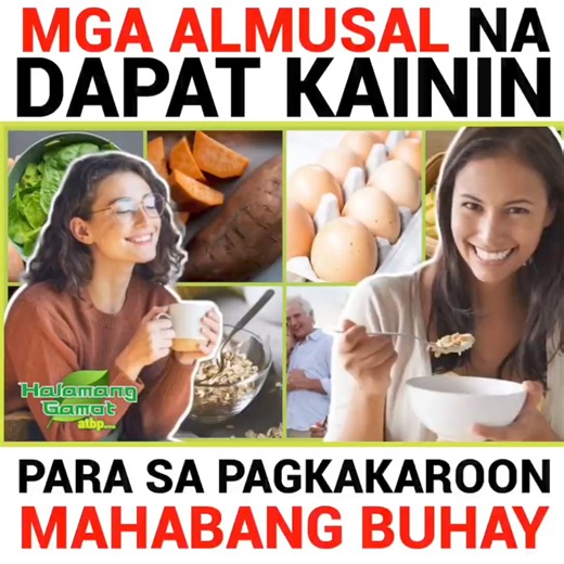 140K views · 2.3K reactions | Mga almusal na dapat kainin para sa pagkakaroon ng mahabang buhay | Halamang Gamot | Facebook
