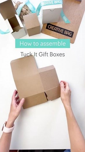 Tuck It Boxes - How To Assemble