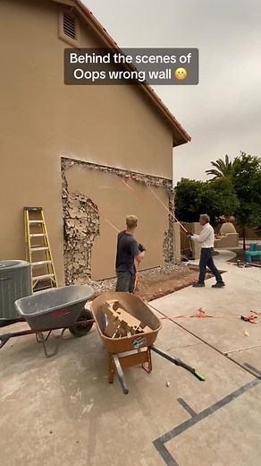 #oops #wrongwall #valleyroots #arizona #architecture #construction #fails #fyp #realestate #remodel #contractor #foryou #funny