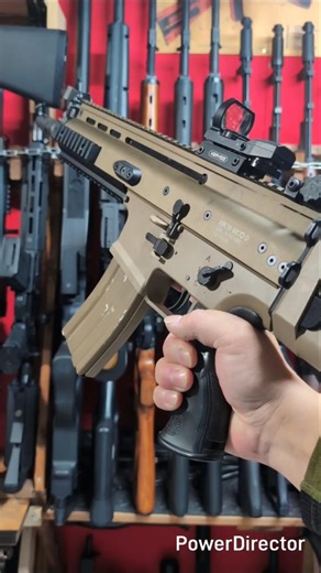 WE SCAR-L (GBB) TANCOLOR ver. #airsoft #airsoftgun #shorts