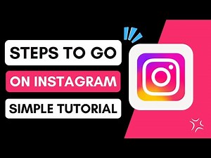 How to Go Live on Instagram