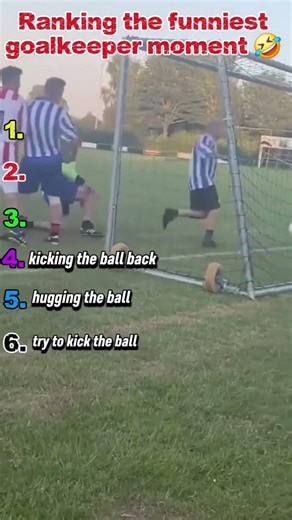 Ranking the Funniest Goalkeeper Moments 😂🧤”(part 24)